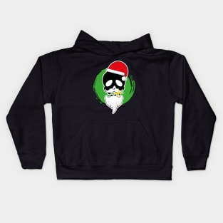 santa skull Kids Hoodie